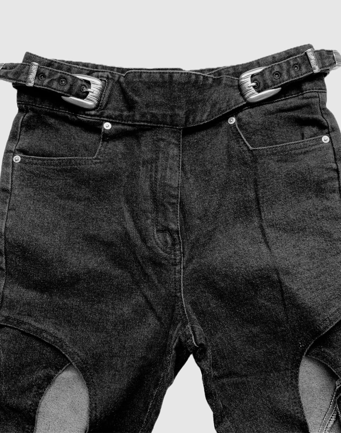ADSB CARA CURVE LAYERED DENIM JEANS 상품이미지2