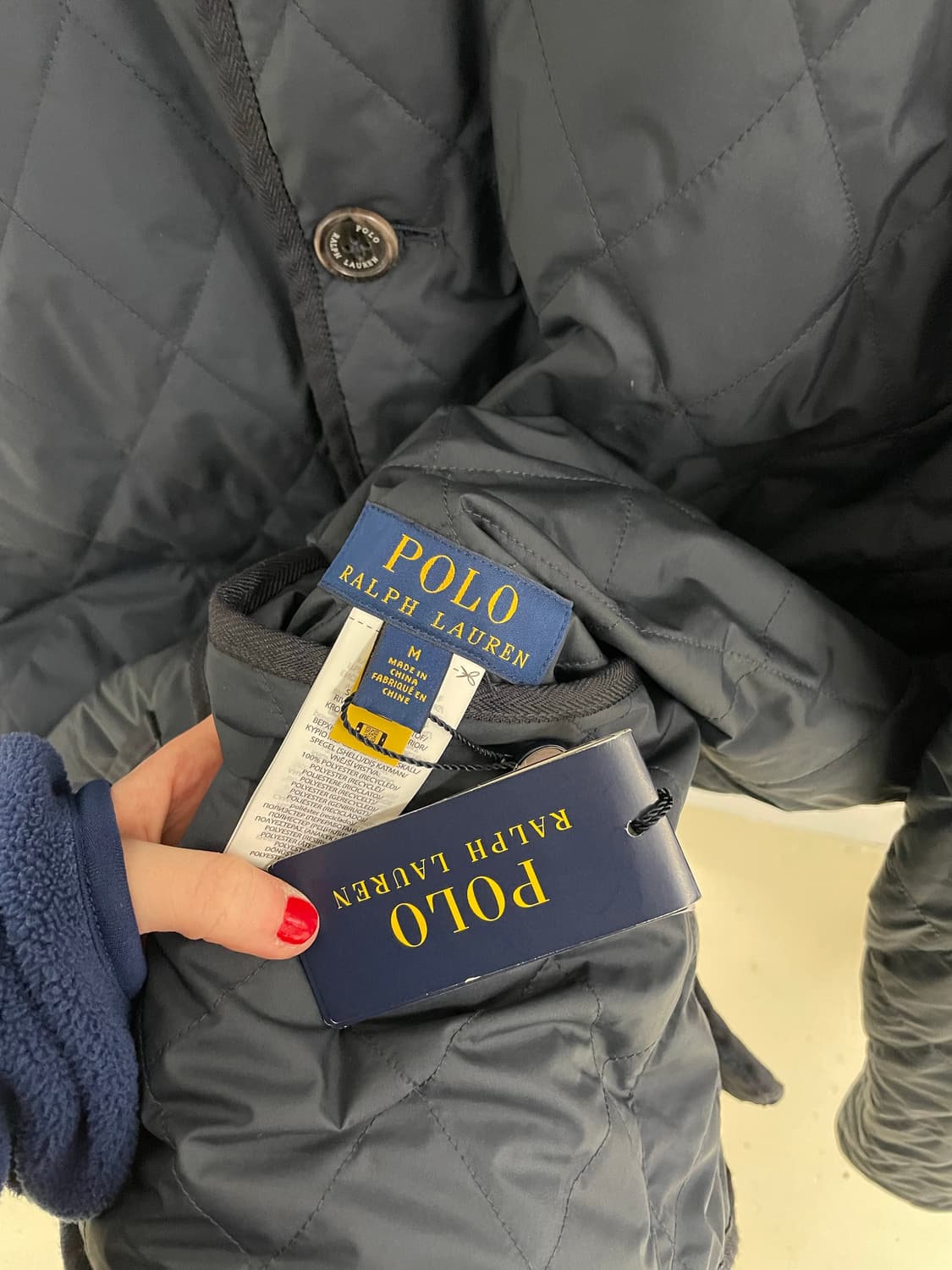 PRL 폴로 랄프로렌 블랙와치 리버시블 퀼팅 자켓 상품이미지9