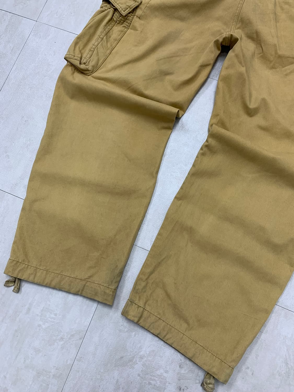 Bigton jeans 베이지 카고 팬츠 상품이미지8