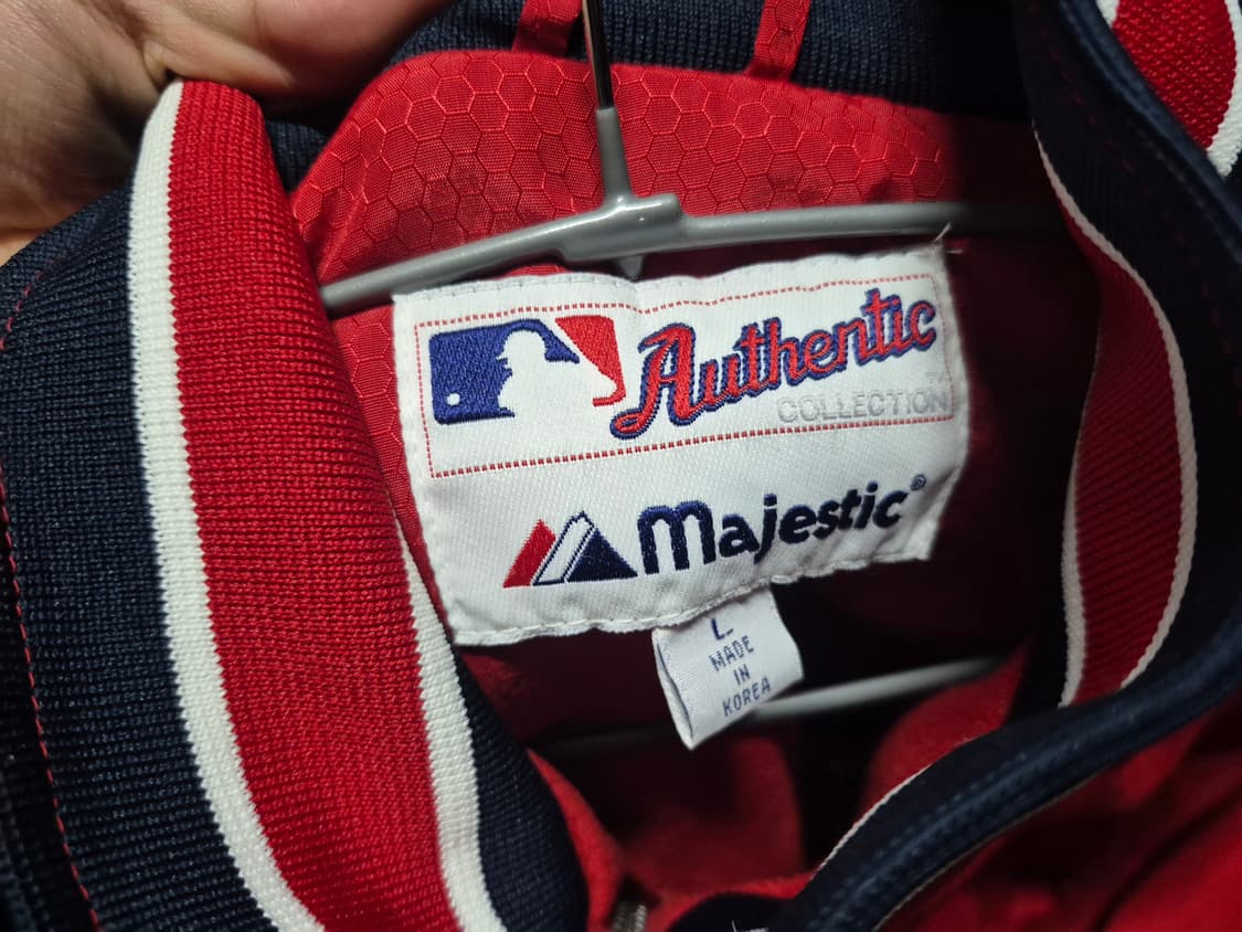 00's 마제스틱 X MLB LA 에인절스 덕아웃 오왼 자켓 L 상품이미지2