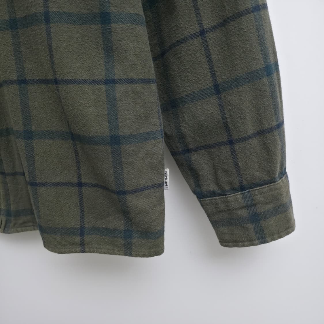 [L] 칼하트 wip 집업 체크 셔츠 자켓 상품이미지4