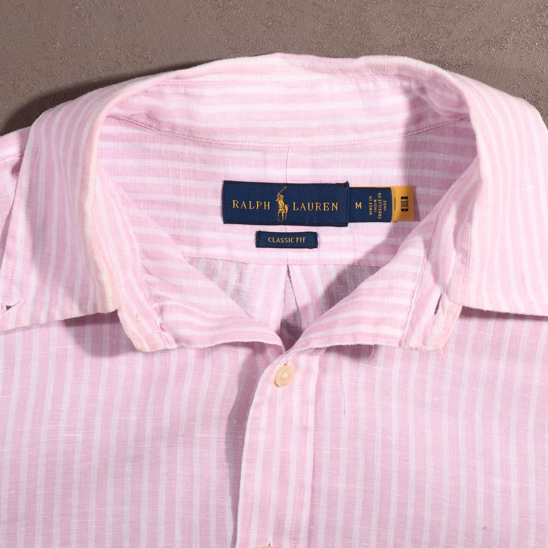 폴로 랄프로렌 린넨 스트라이프 셔츠 C497 상품이미지3