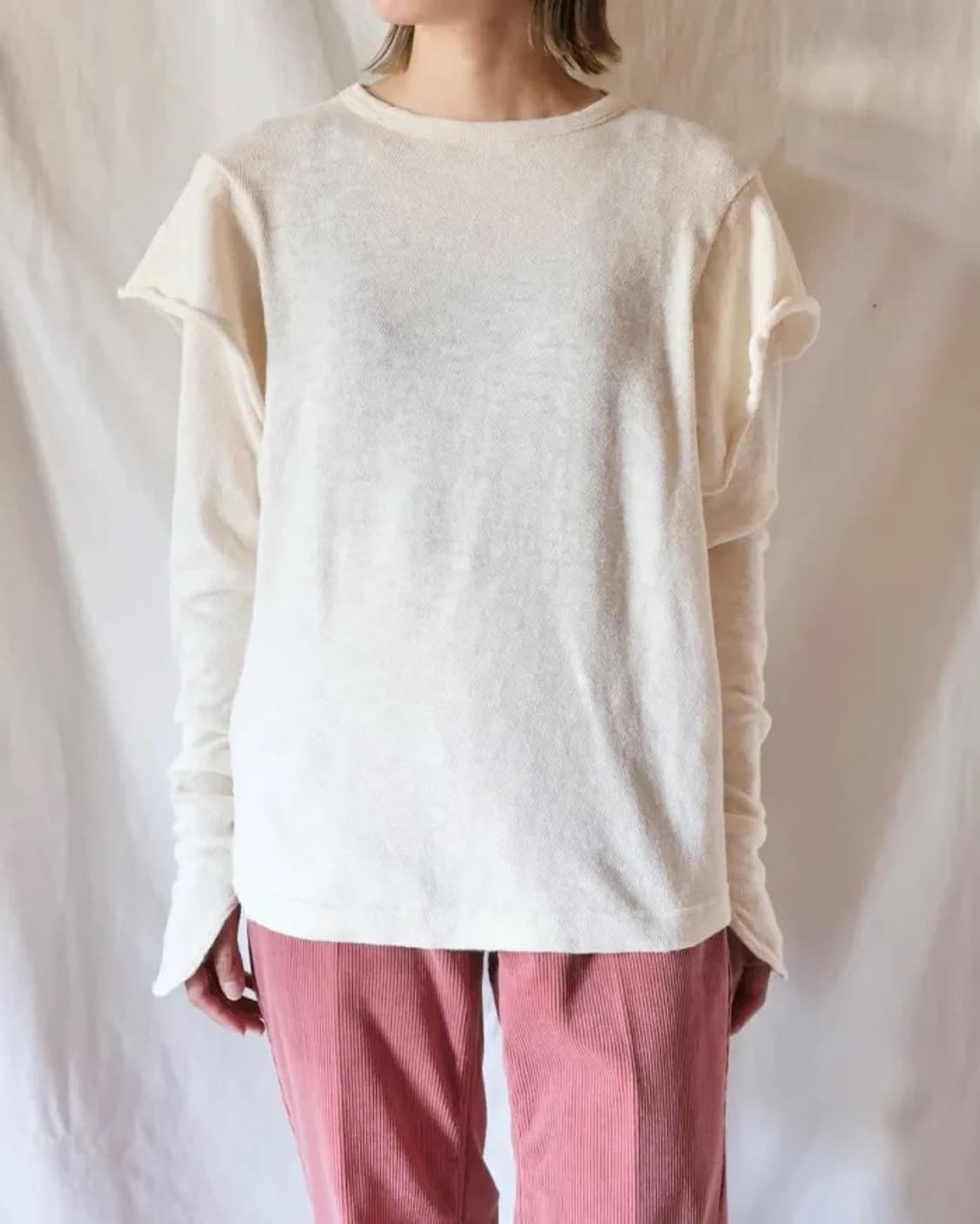 Fumika uchida double sleeve top 상품이미지3