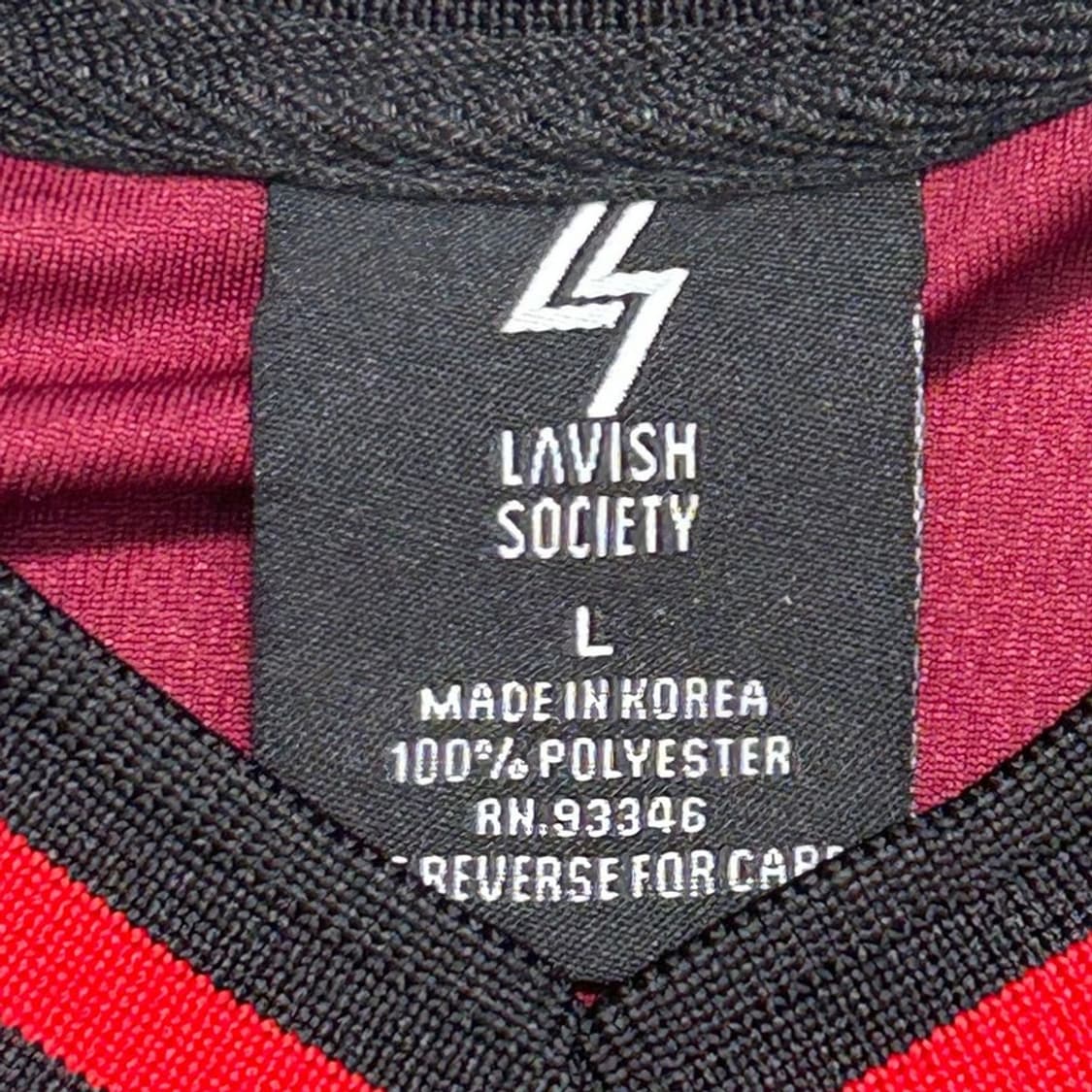SAVAGE 그래픽 브이넥 티셔츠 L 상품이미지5