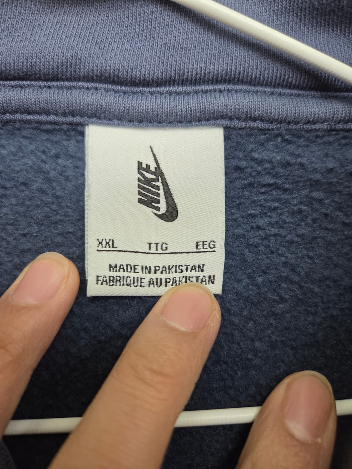 나이키 nrg 뚜거운 기모 반집업 xxl 상품이미지3