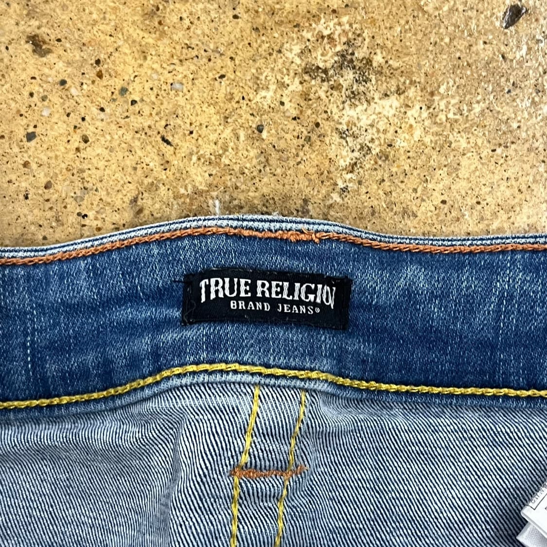 [정품/27] 트루릴리젼 워싱 데님 청바지 b15 상품이미지4