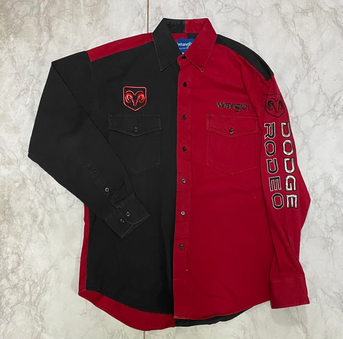 랭글러 투톤 빈티지셔츠 105 상품이미지1