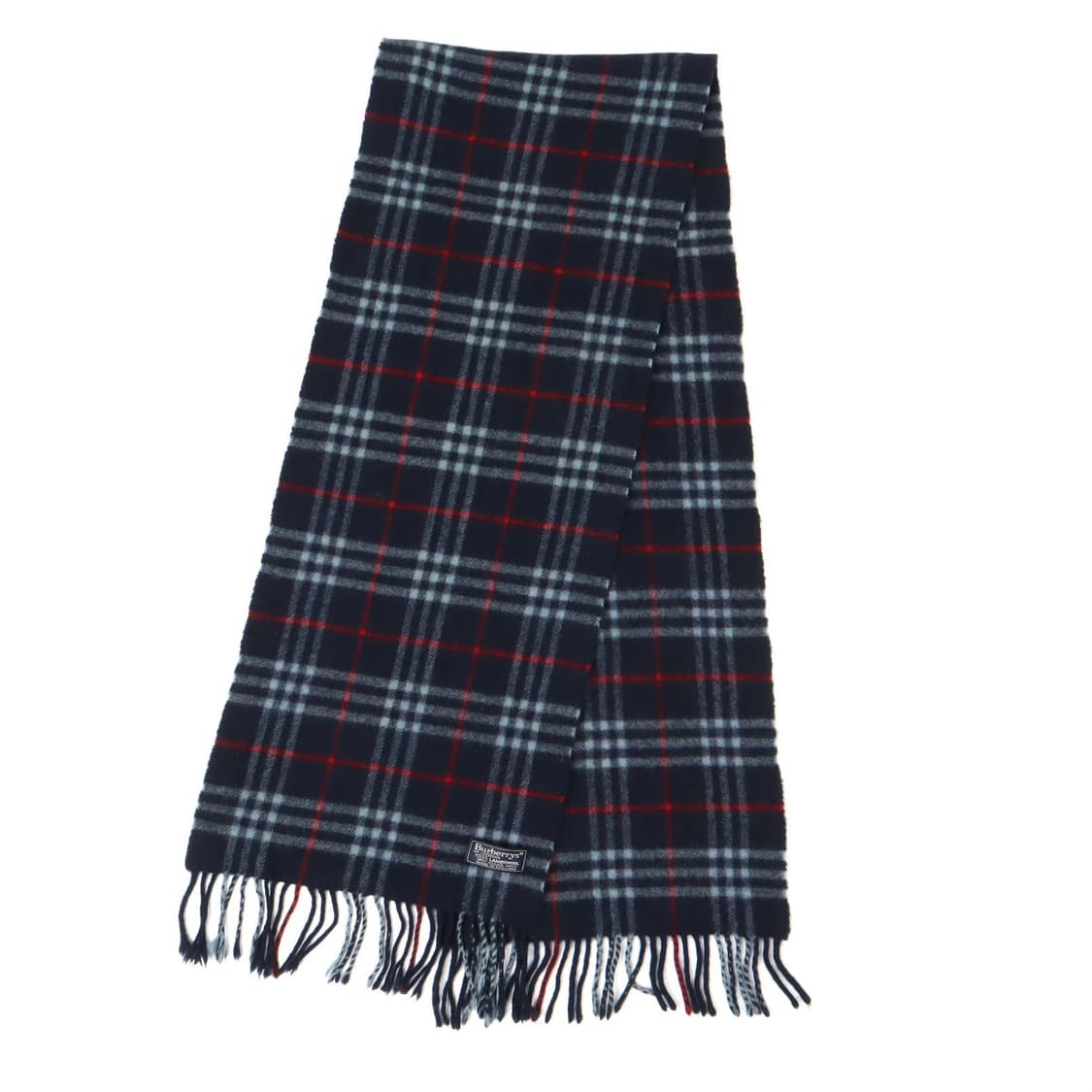버버리 네이비 노바체크 램스울 머플러 상품이미지4