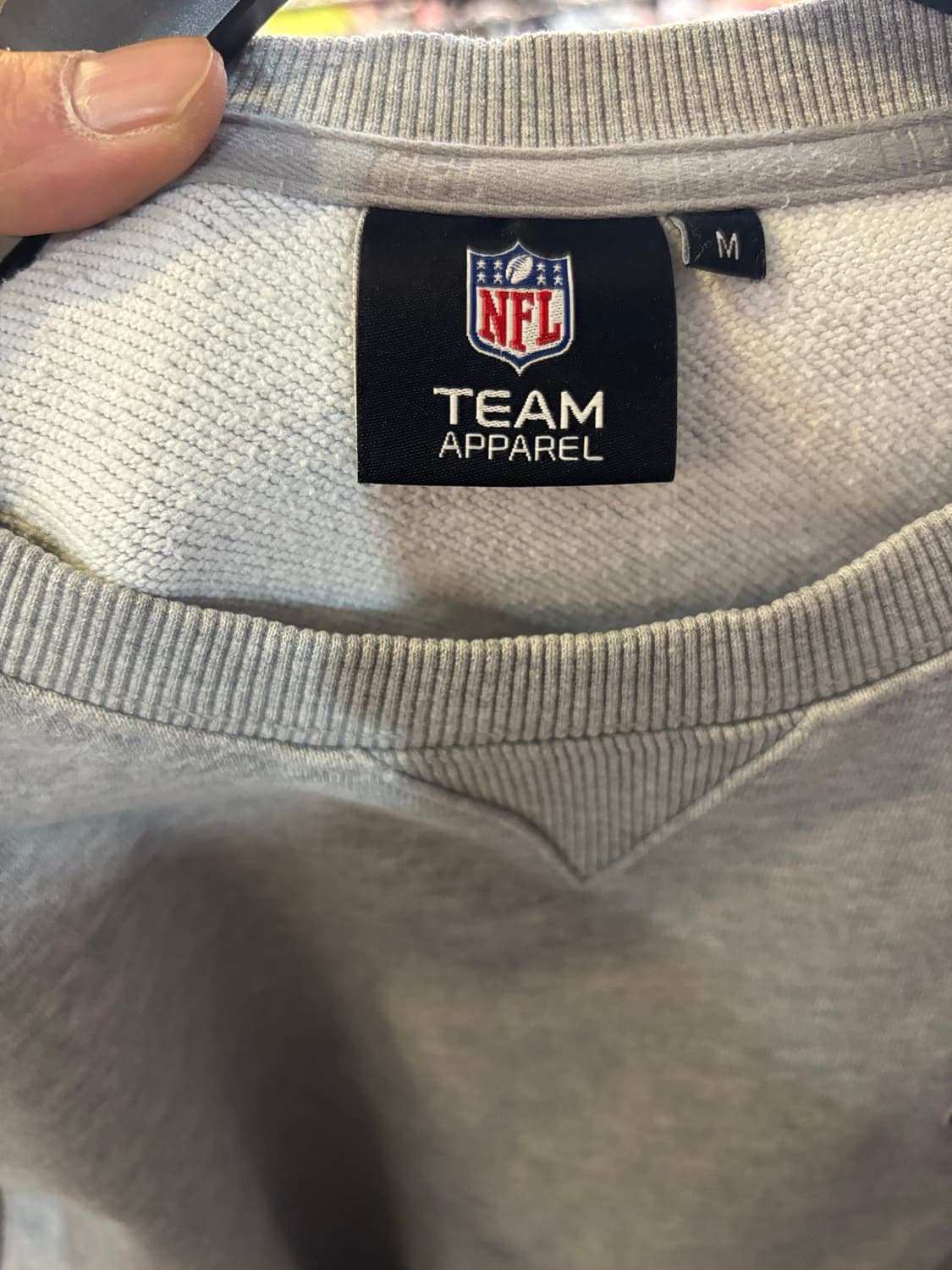 NFL 맨투맨 그레이 M사이즈 상품이미지5