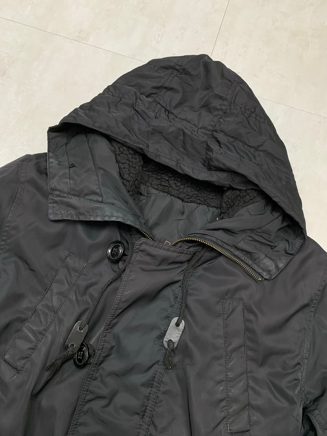 GYLE 블랙 봄버 자켓 #21 상품이미지4