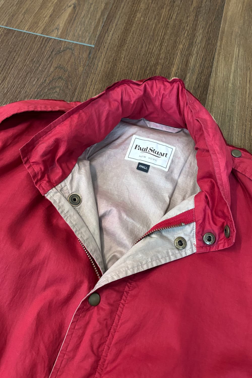 Paul Stuart Red Zip-up Jumper 상품이미지5