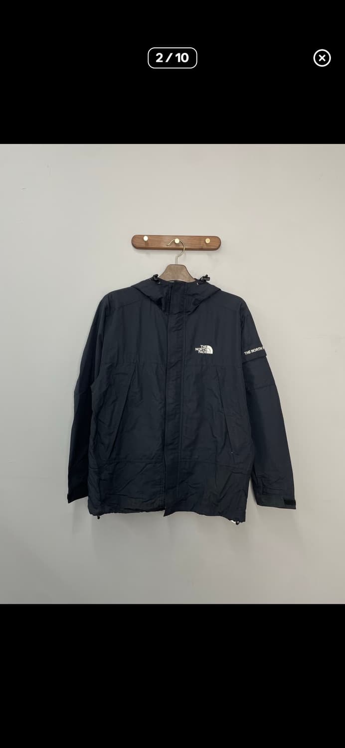 노스페이스 사이드포켓 블랙 바람막이자켓  A3807 상품이미지2