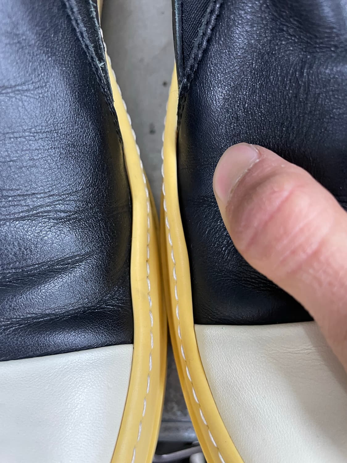 릭오웬스 레더 슬립온 41.5 (gr-4388) 상품이미지10