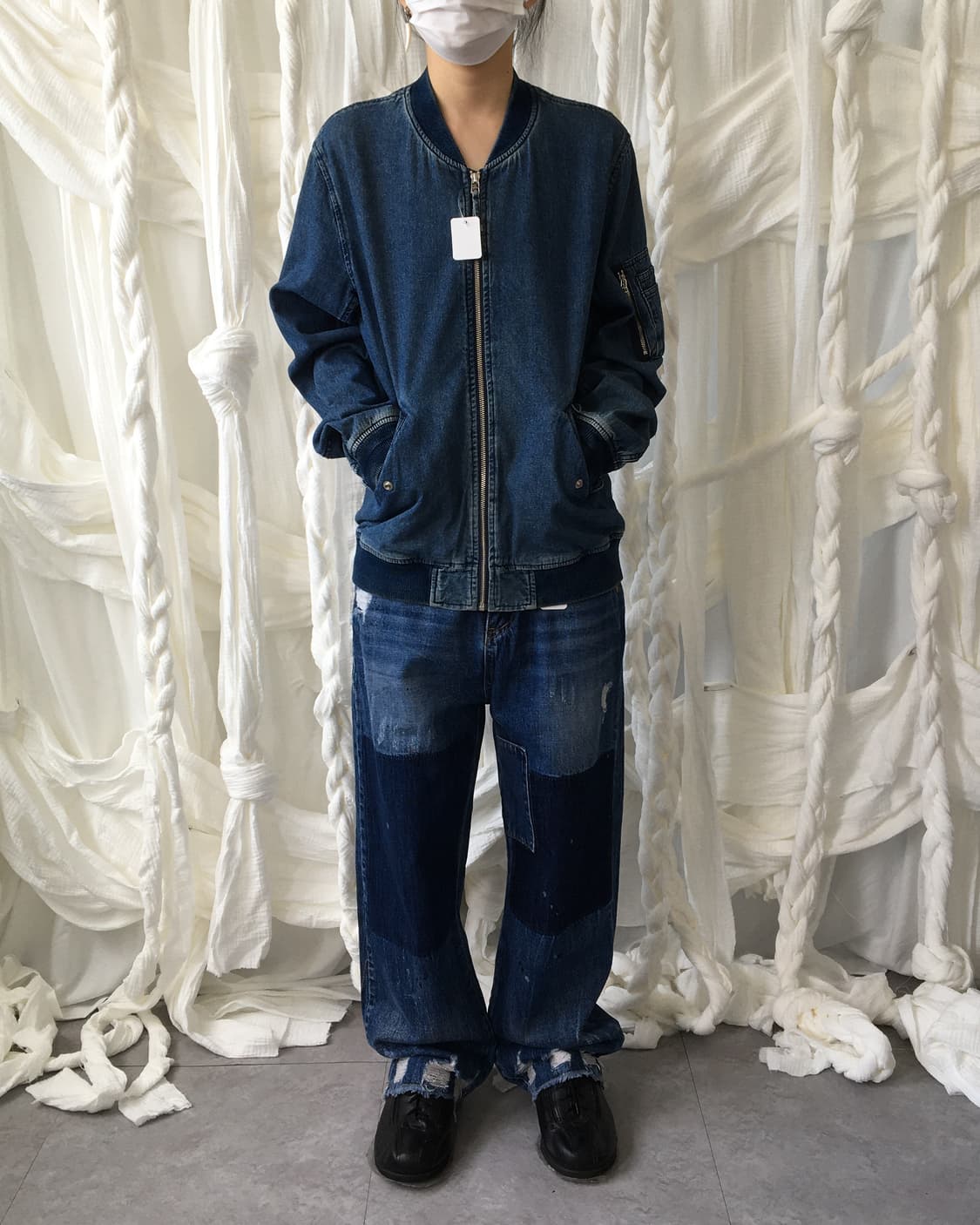 Denim ma 1 jacket 상품이미지6