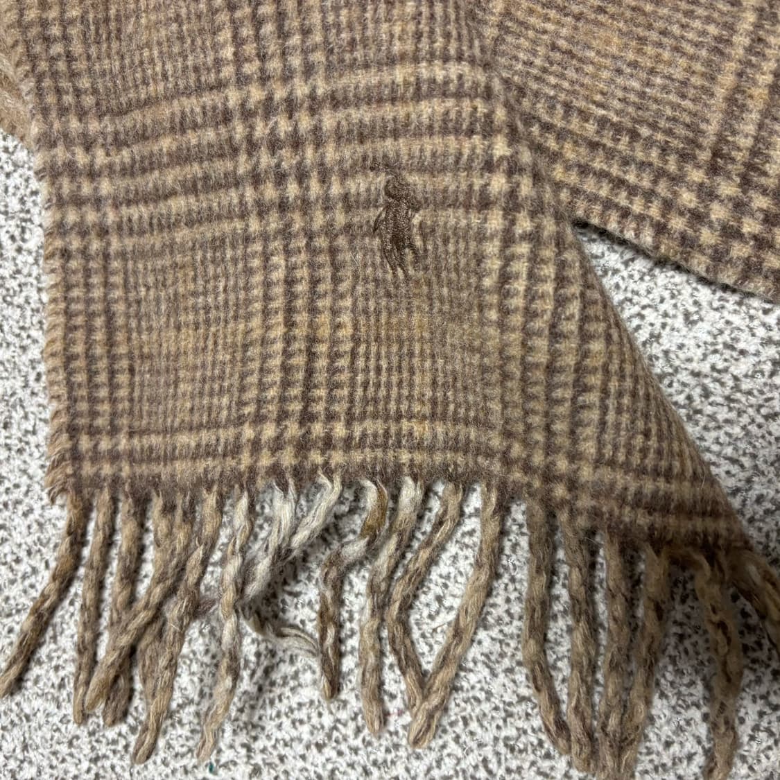 [택포,울80] 폴로 랄프로렌 투웨이 이태리 머플러 목도리 [A+] 상품이미지2