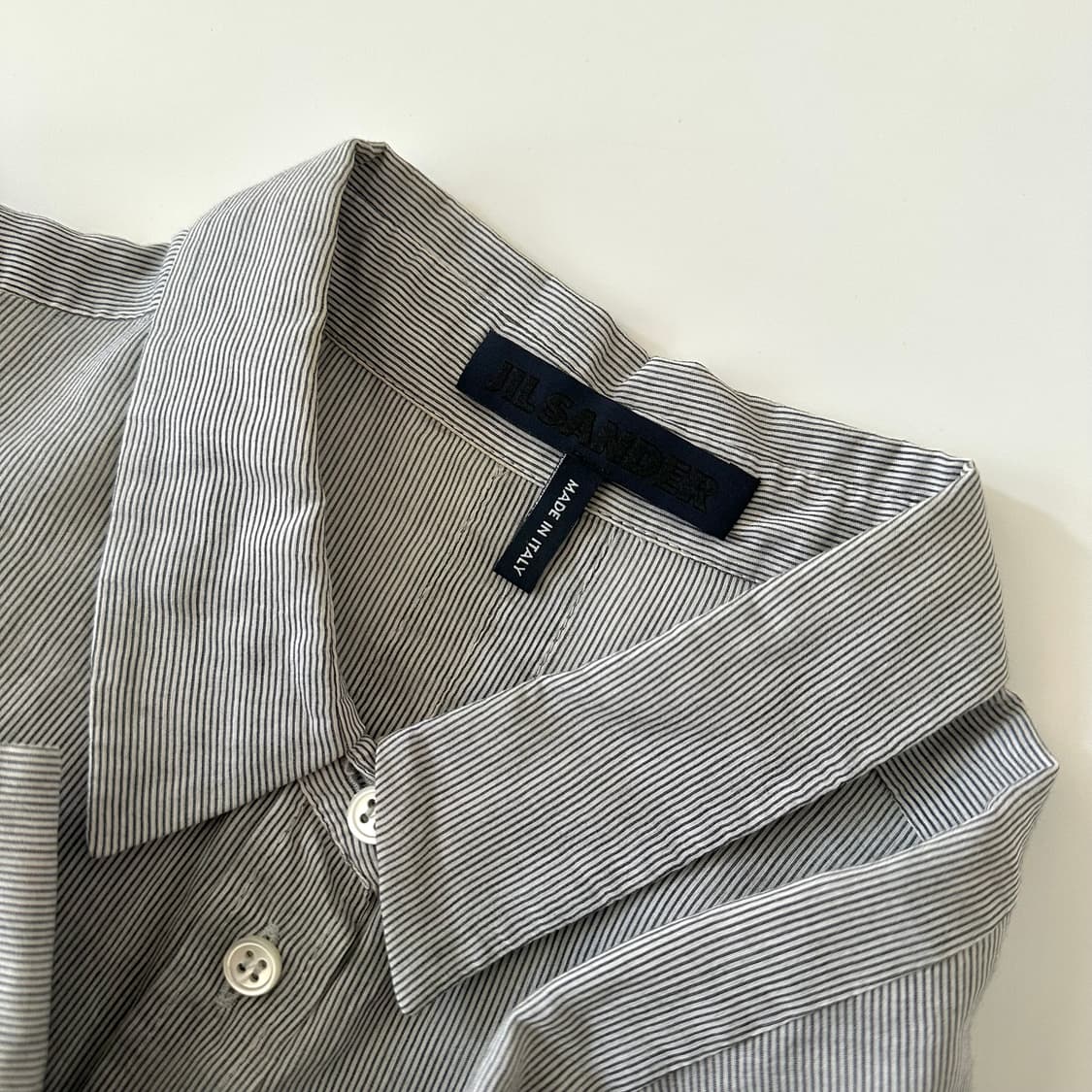 질샌더 jil sander 실크혼방 셔츠 상품이미지6