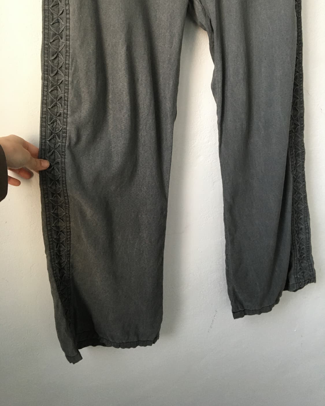 Side line point cotton pants 상품이미지6
