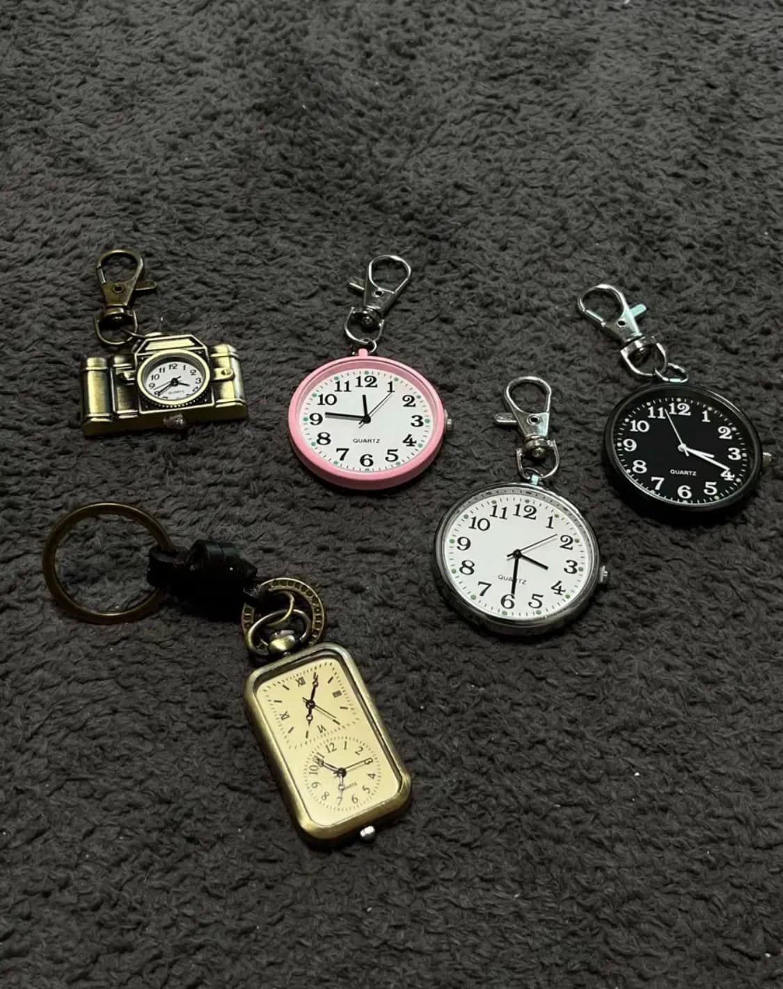 [새상품] 진짜시계키링 카메라키링 빈티지키링 골동품 상품이미지2