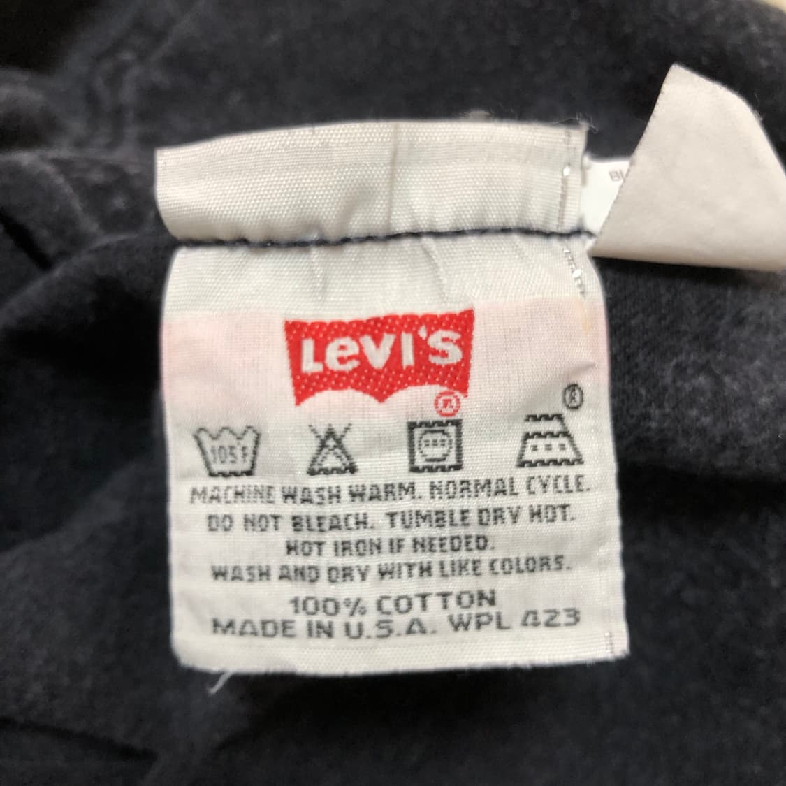 90s 빈티지 리바이스 501 블랙(흑청) USA 상품이미지8