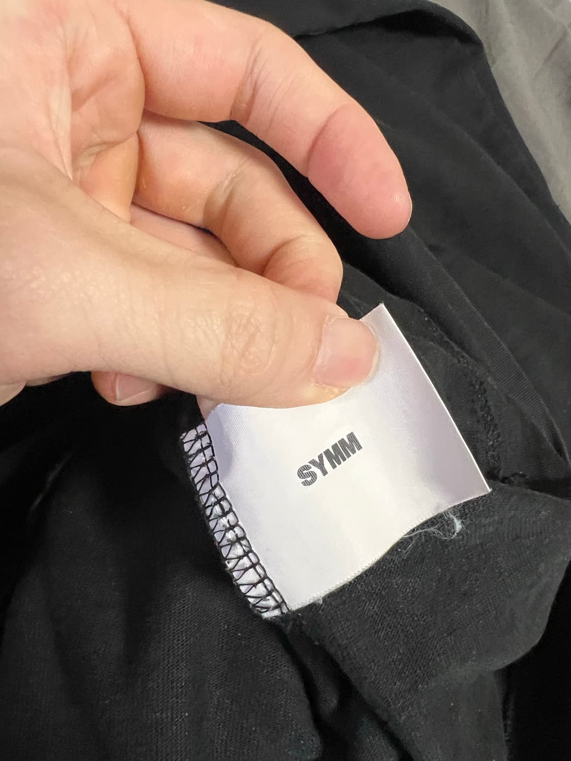 (L) SYMM 롱슬리브 블랙 상품이미지3