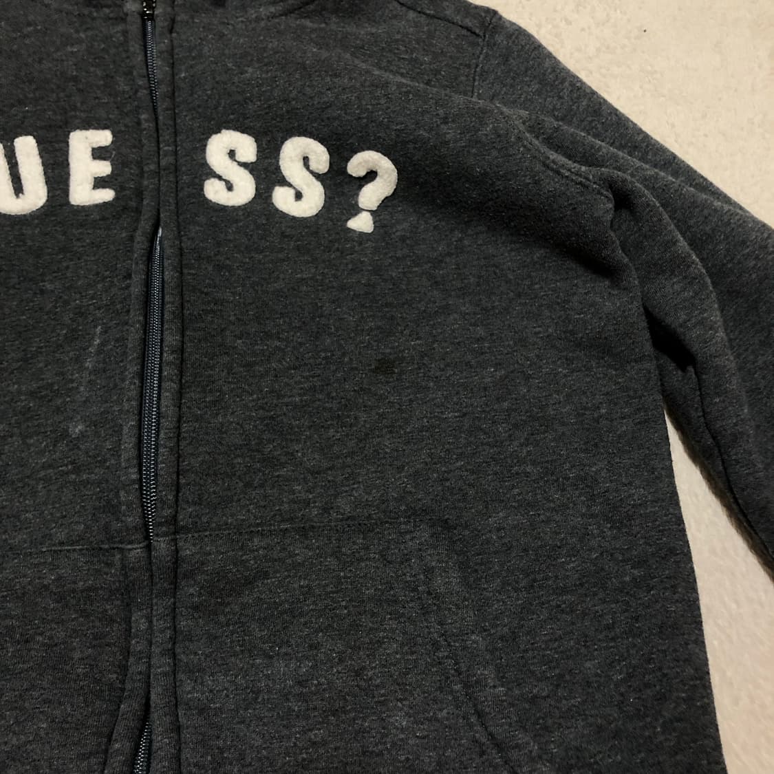 게스 보아털 후드집업 M 상품이미지2