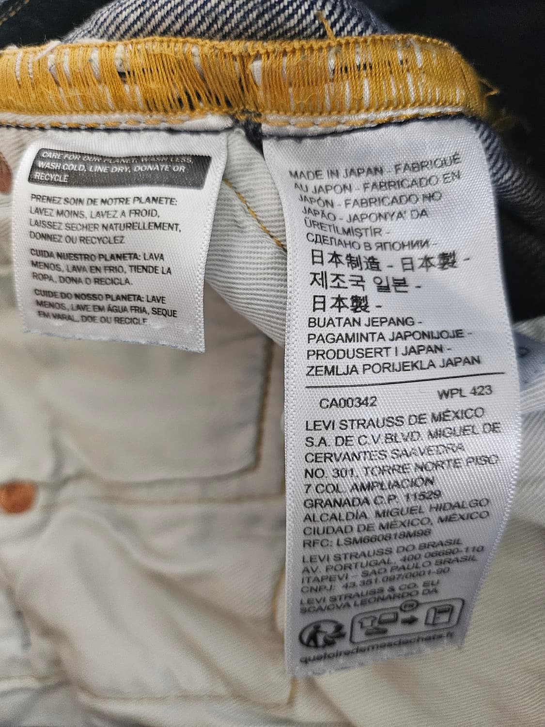 1980s 리바이스501 블루탭 일본 상품이미지6