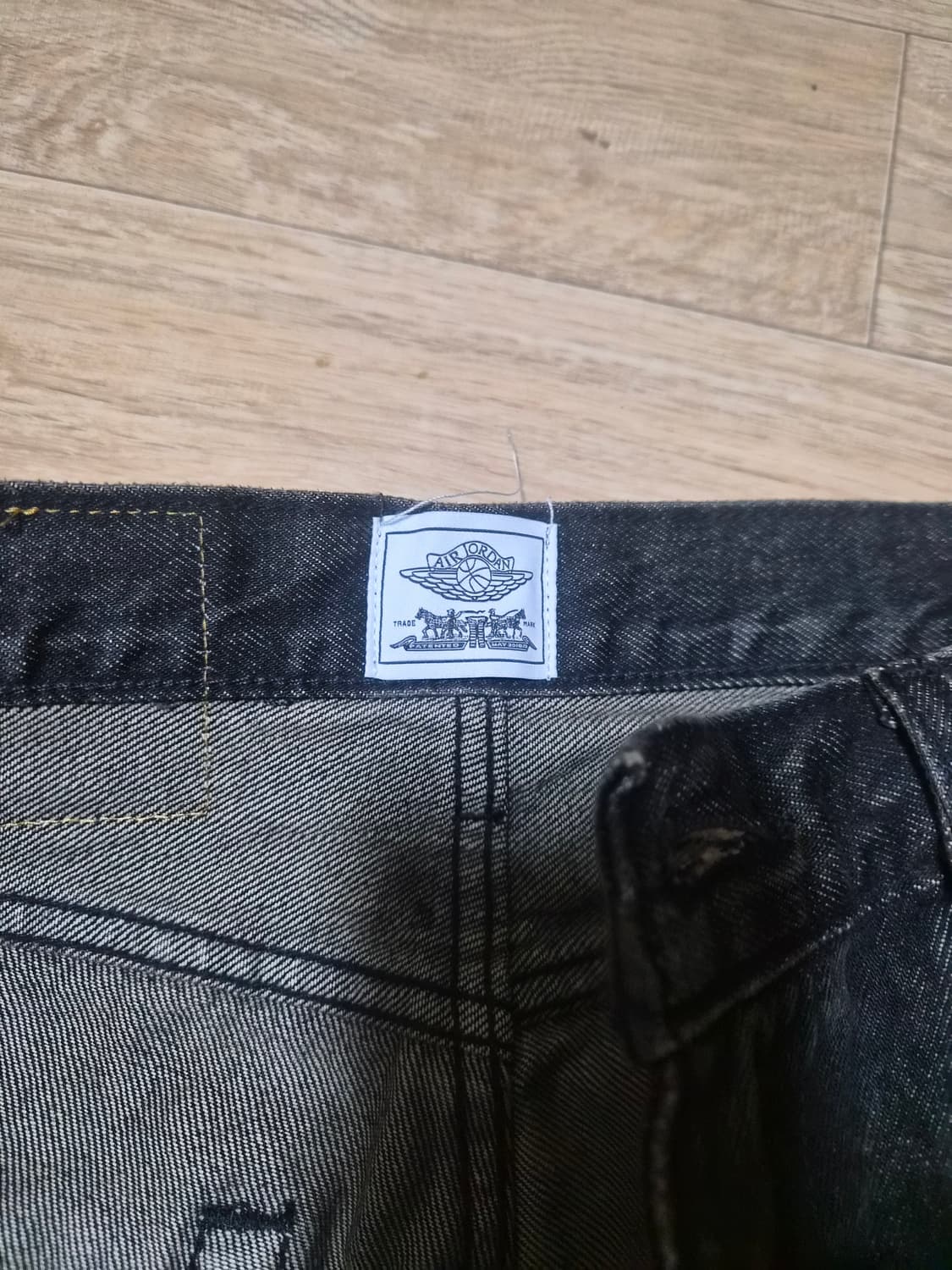 리바이스 x 조던 배기 진 블랙 30-32 상품이미지2