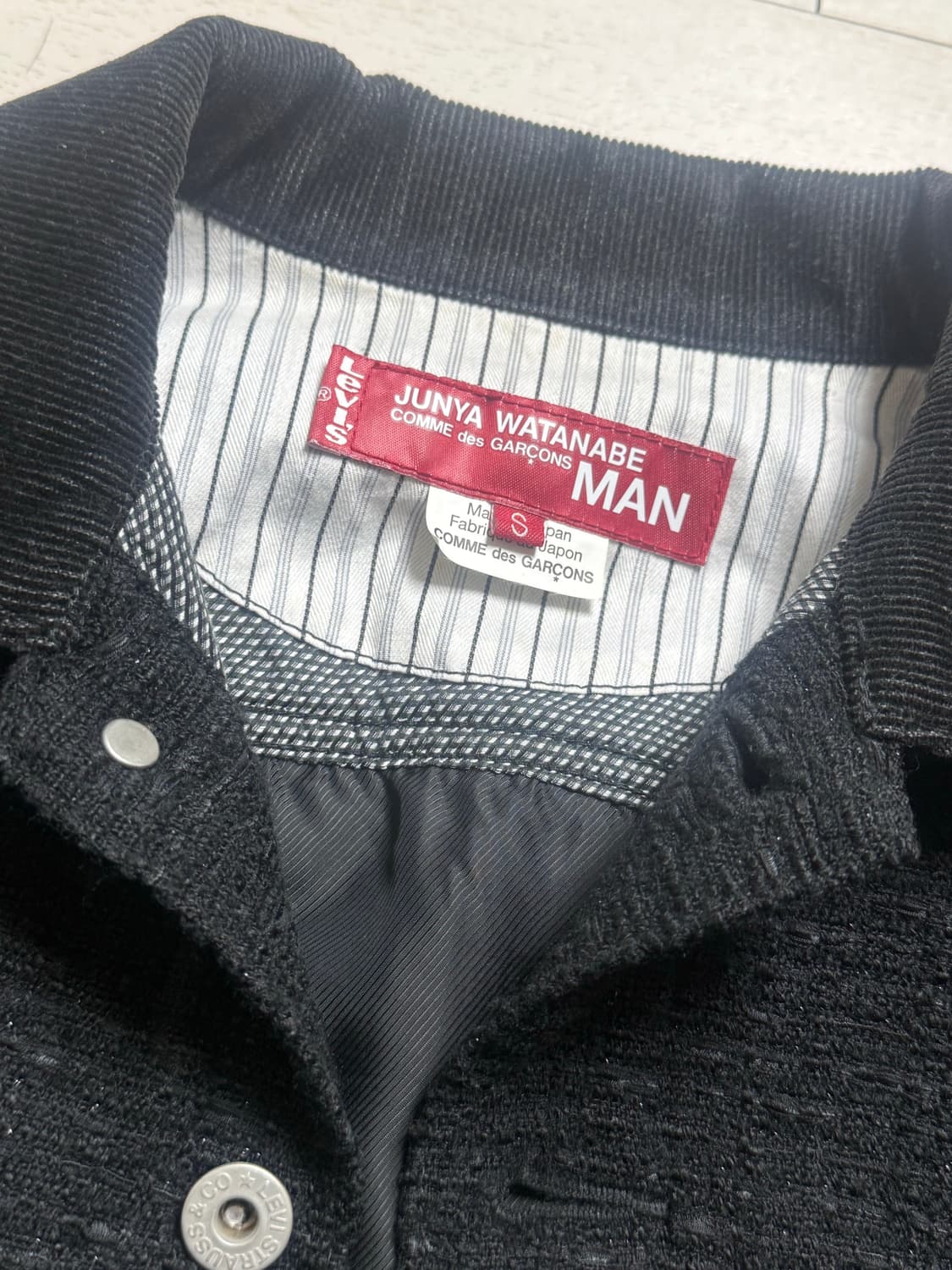 준야 와타나베 x 리바이스 트위드 자켓 상품이미지3