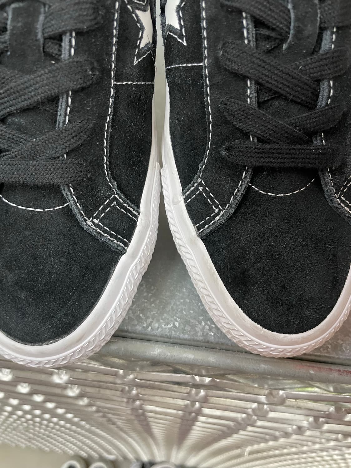 컨버스 원스타 스웨이드 블랙 250 상품이미지7