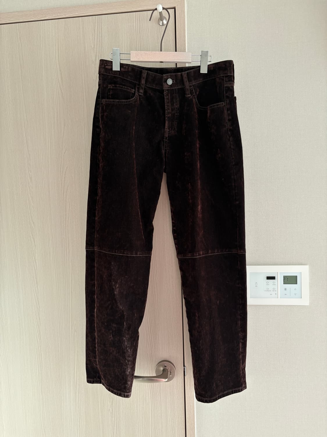 마시모두띠 벨벳 셋업 판매합니다 상품이미지6