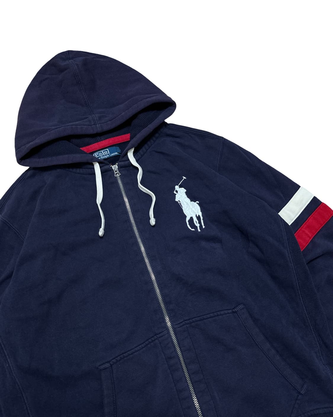 폴로 빅포니 네이비 후드집업 상품이미지4