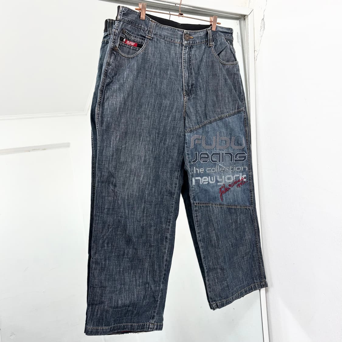 후부 올드스쿨 데님 팬츠 상품이미지3