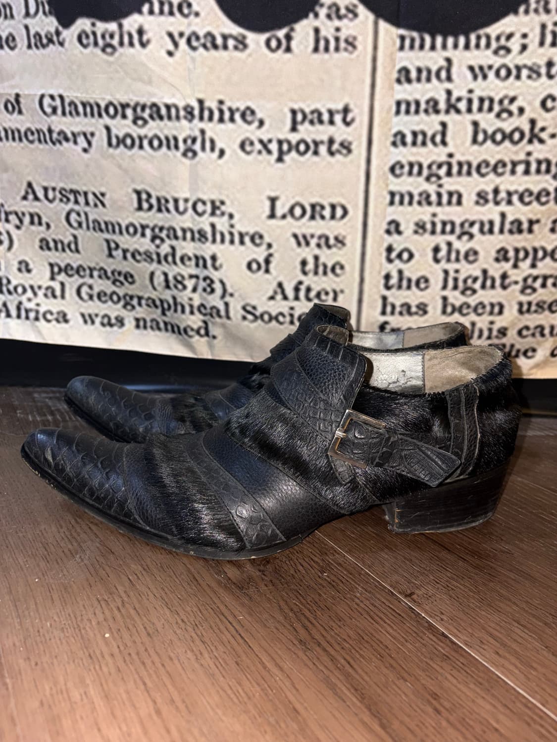 Tornado mart calf hair leather boots 상품이미지4