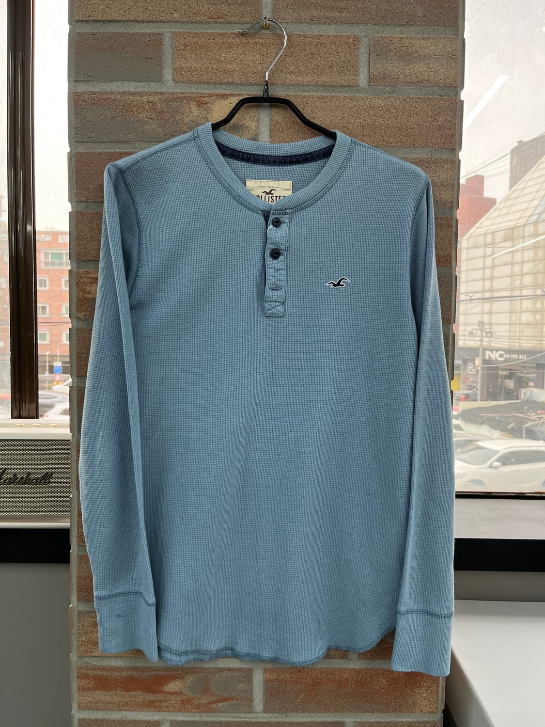 홀리스터 헨리넥 와플 롱슬리브 티셔츠 상품이미지5