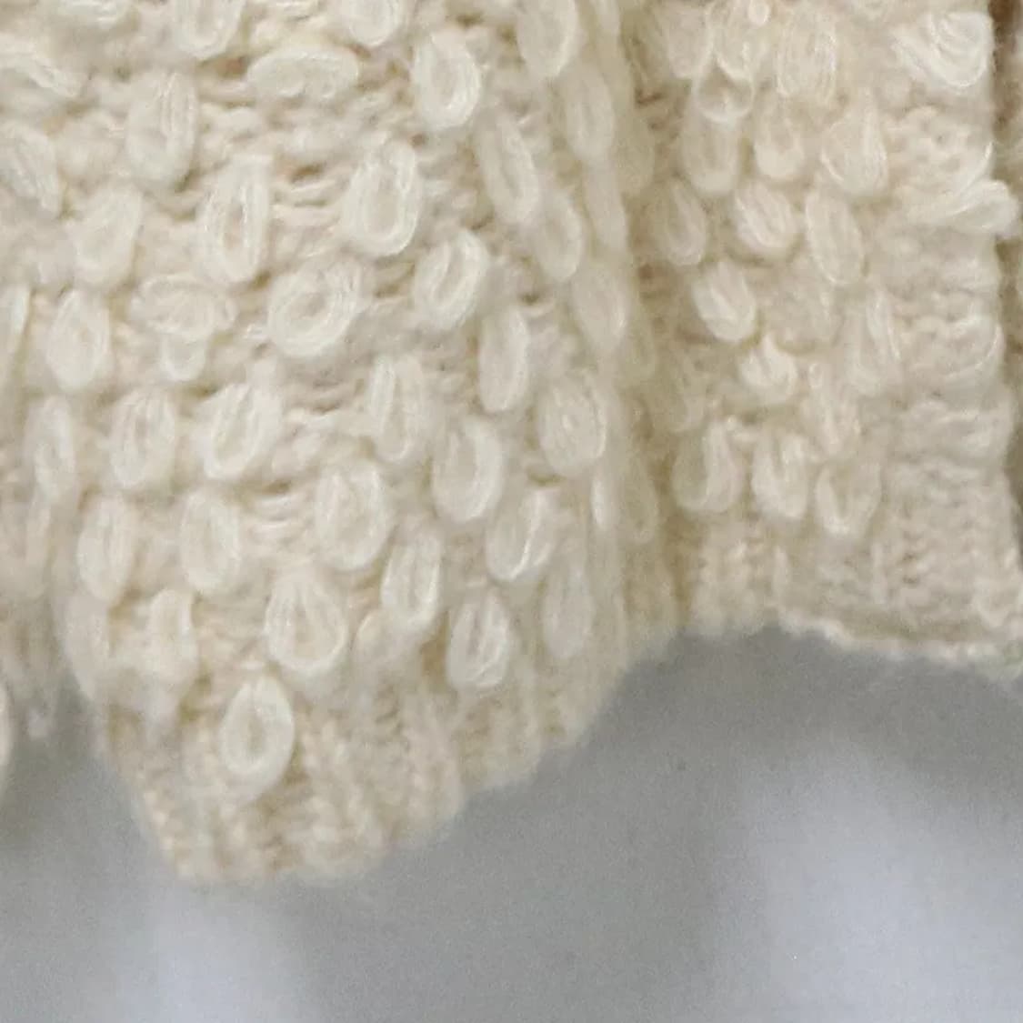 MAJESTIC LEGON 부클 니트 가디건 63617 상품이미지6