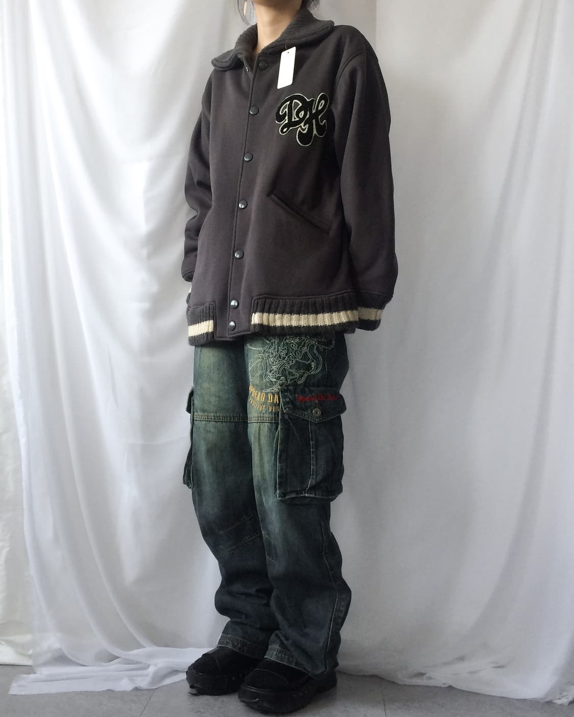 Over fit ribbed layer jacket 상품이미지6