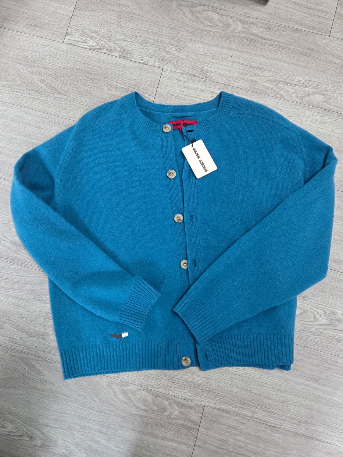 인세인개러지 가디건 블루(틸) 3size 상품이미지1