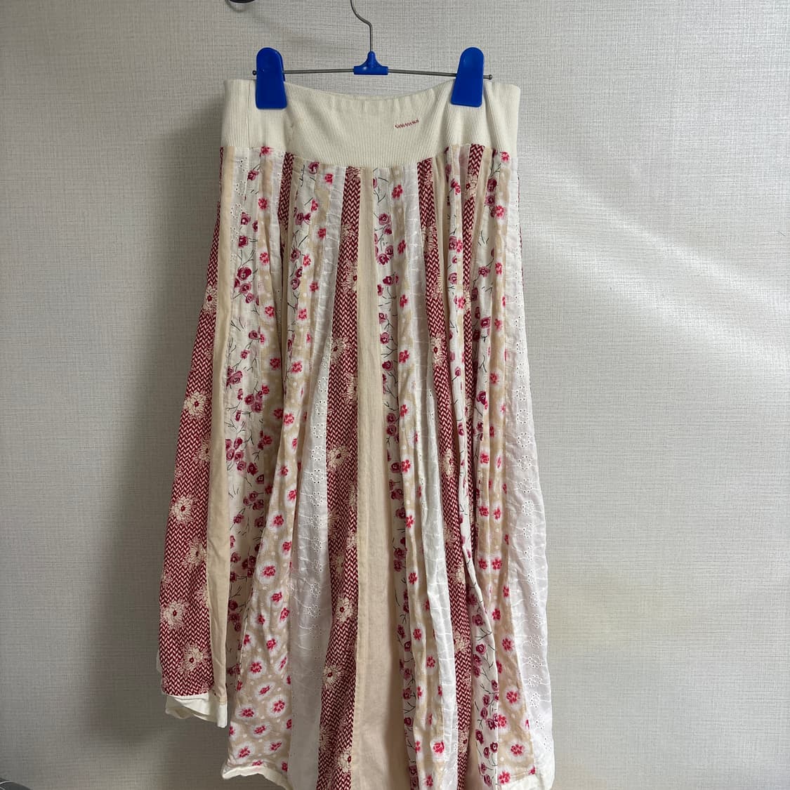 crew 크루빈티지 아오이유우 모리 페어리 패치 롱스커트 상품이미지2