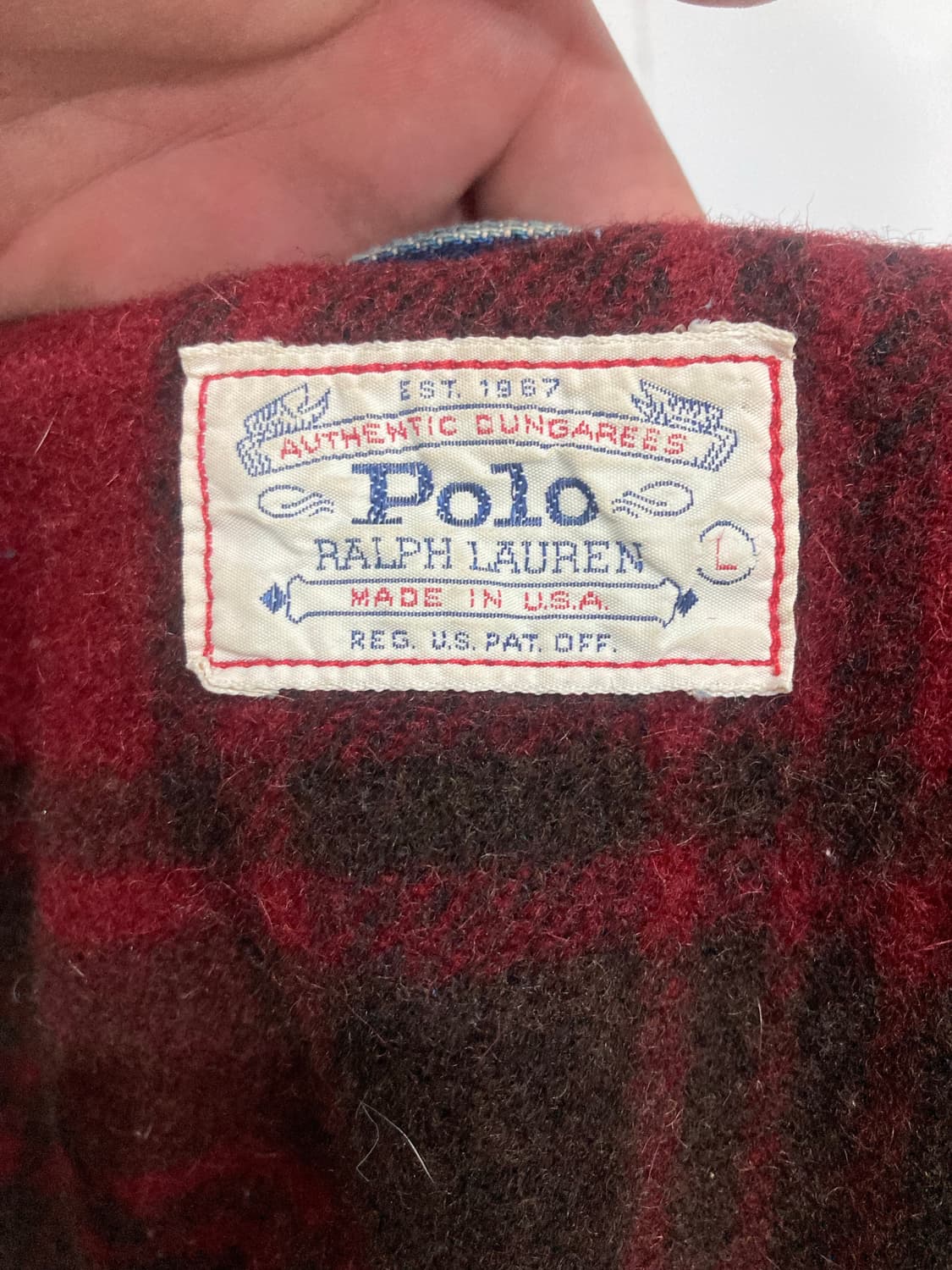 80s Polo ralph lauren 덩가리 자켓 상품이미지3