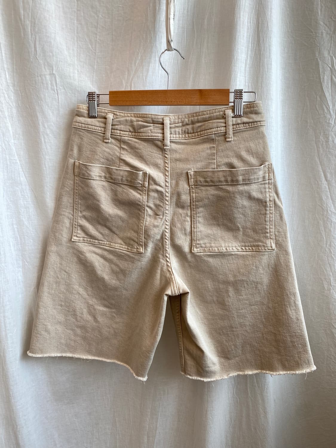 ZARA 베이지 스트레치 하프팬츠(L) 상품이미지2