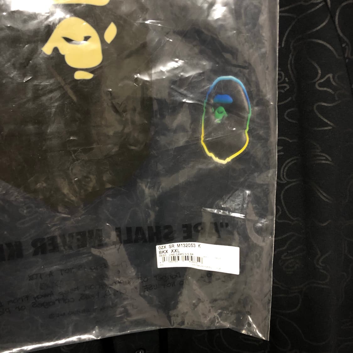 베이프 카모 베이스볼 셔츠 상품이미지9