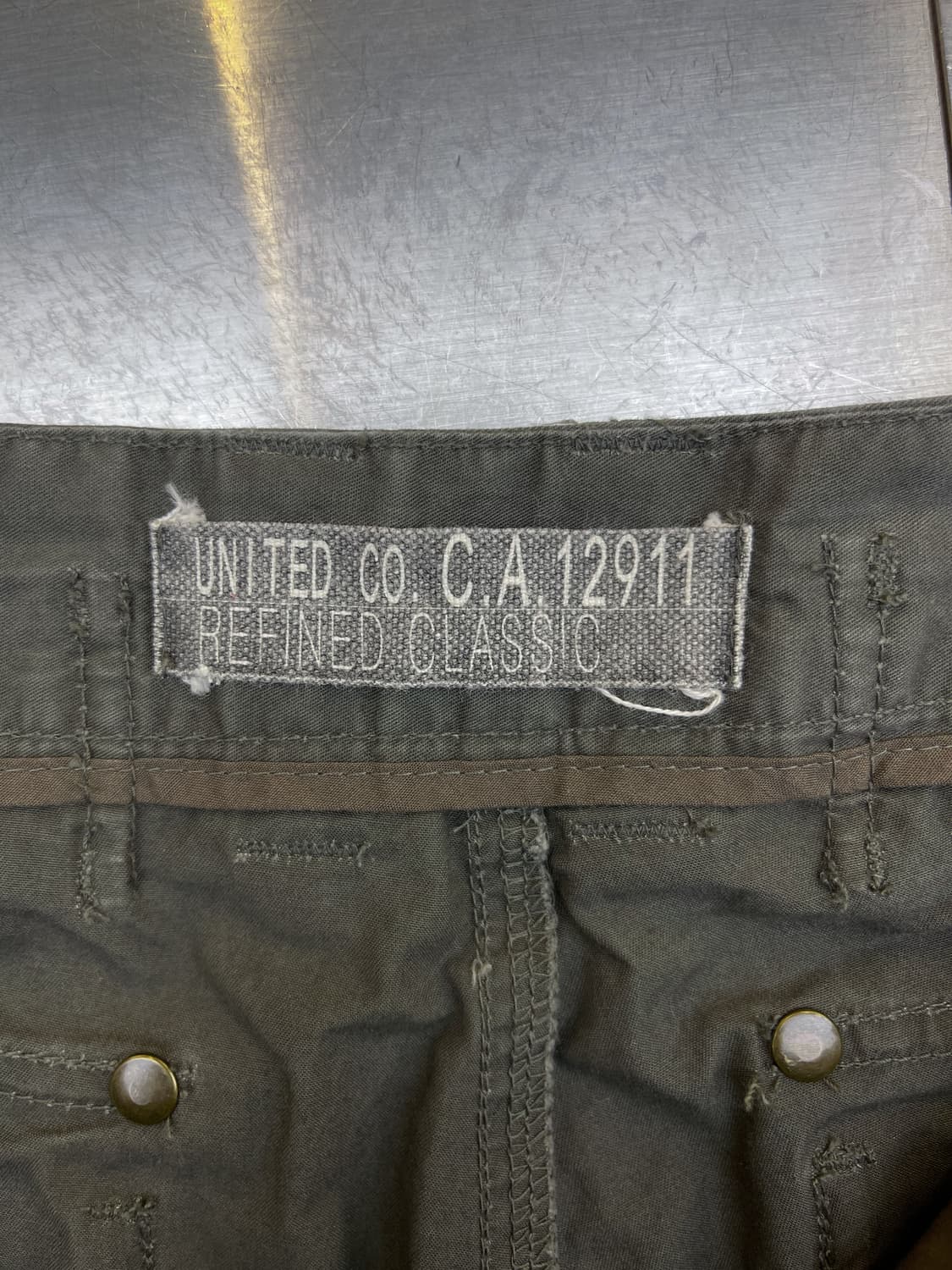  디자인 유나이티드 파라슈트 카고 팬츠 상품이미지8