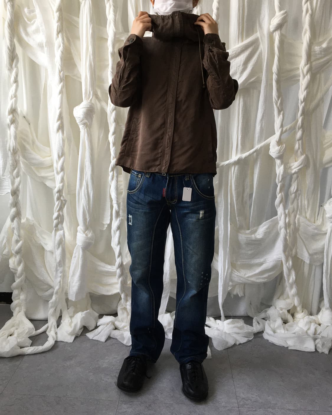 High neck hood jacket 상품이미지8