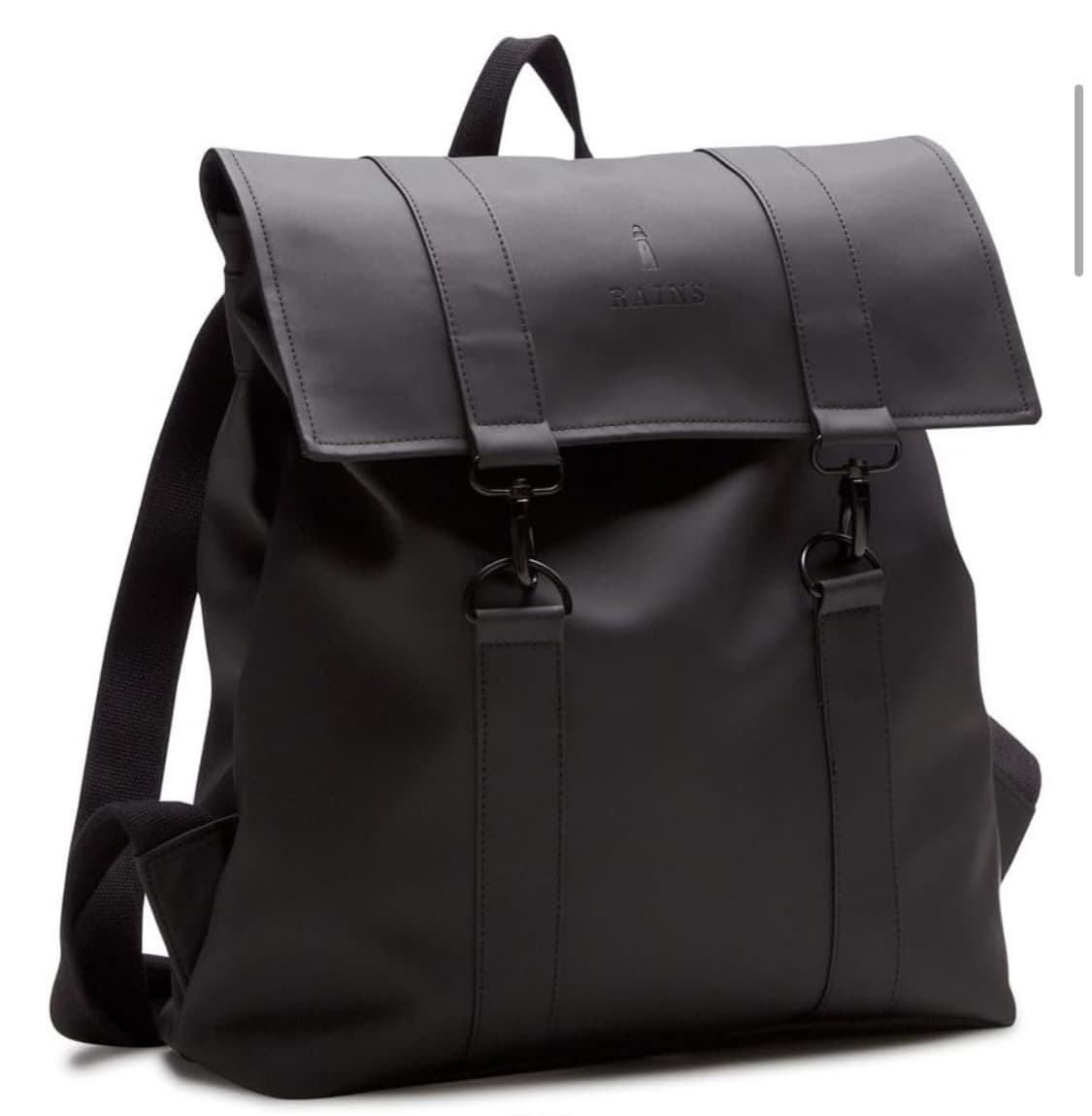 레인스 Rains MSN 백팩(블랙) 방수백팩 직장인백팩 가방 상품이미지10