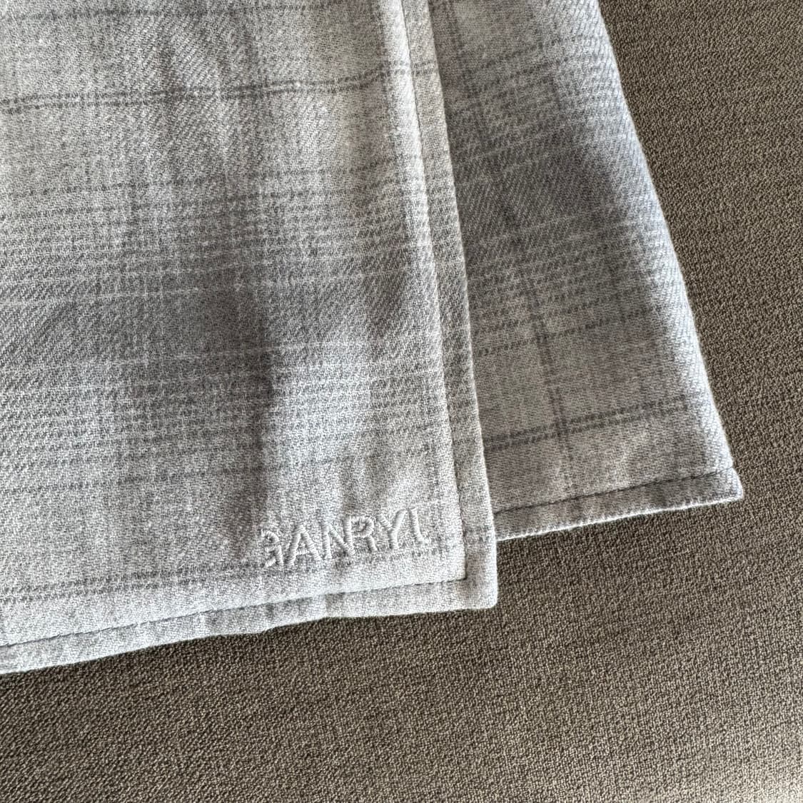 꼼데가르송 간류 - 믹스 울 스커트 상품이미지4