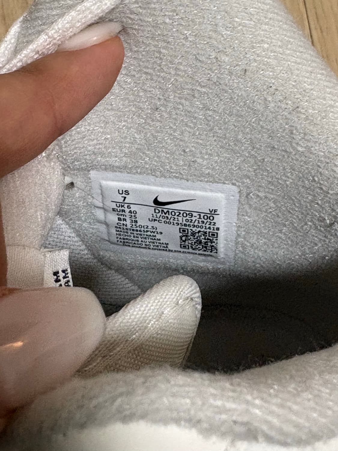 나이키 에어포스 1 하이 '07 LV8 세일 앤 미디움 그레이 상품이미지6