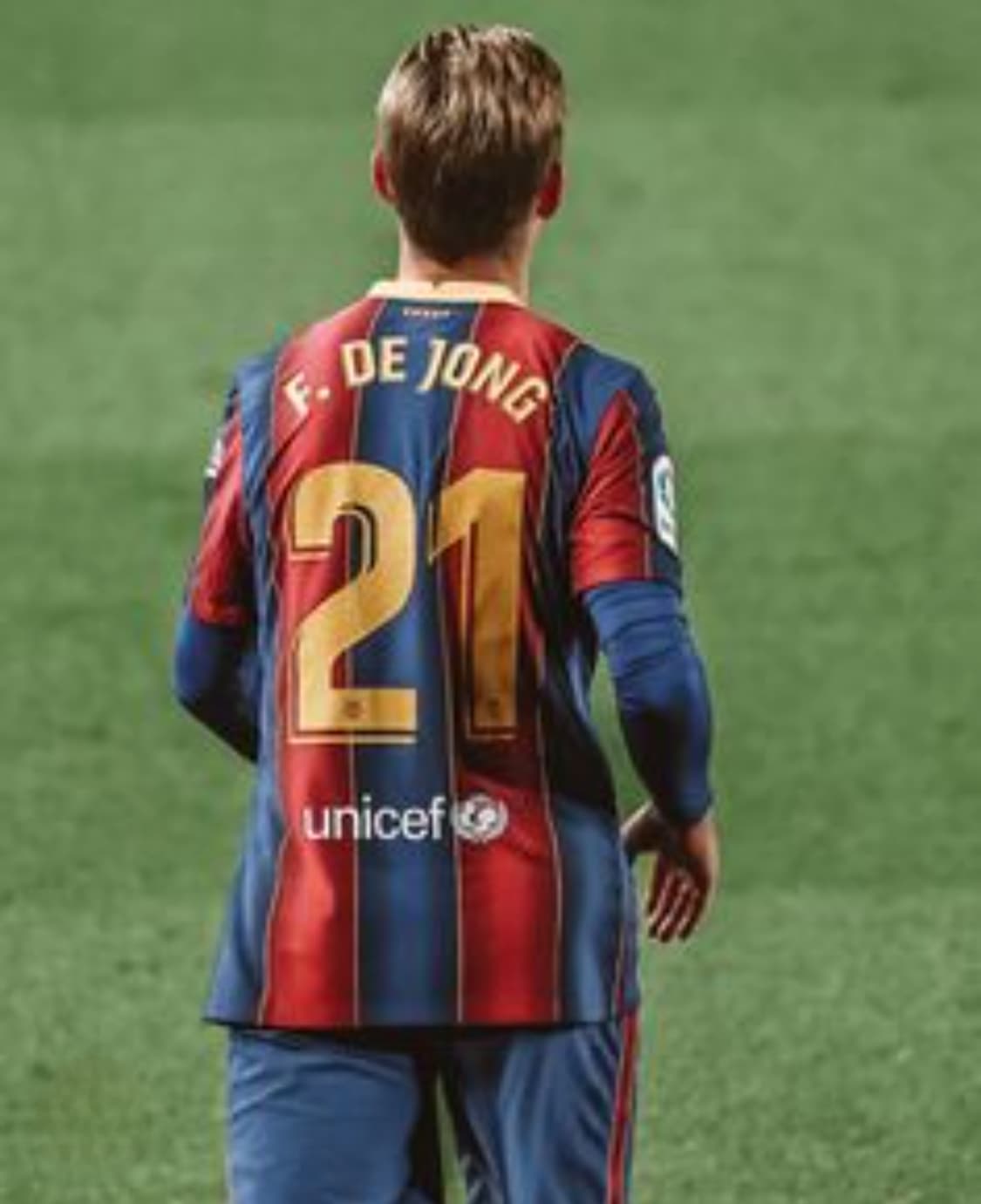 20-21 바르셀로나 홈 더용 유니폼 L사이즈 레플리카  상품이미지8