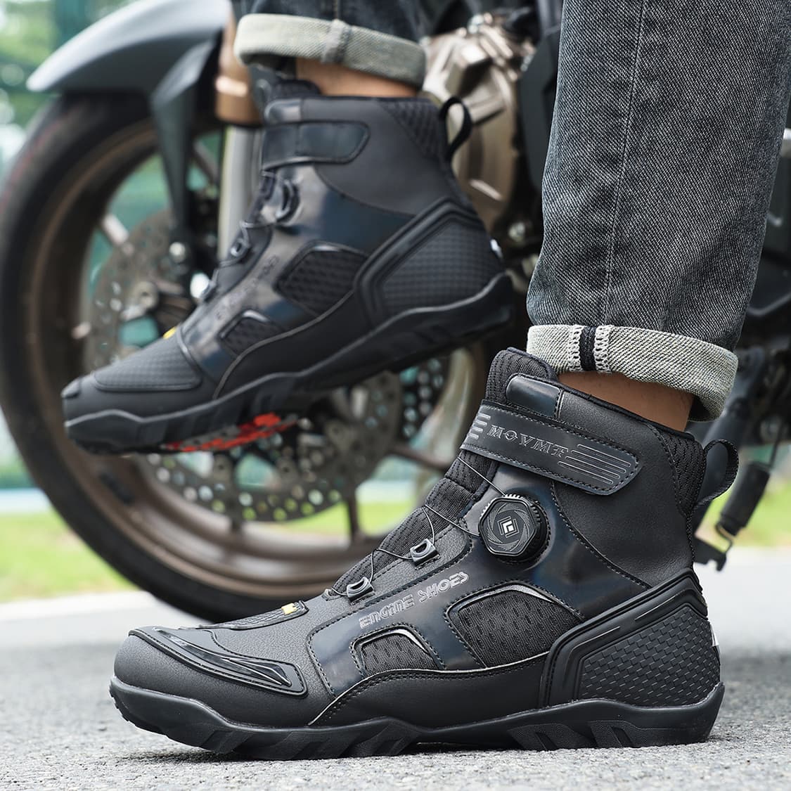 오토바이 라이더 부츠 신발 의류 상품이미지4