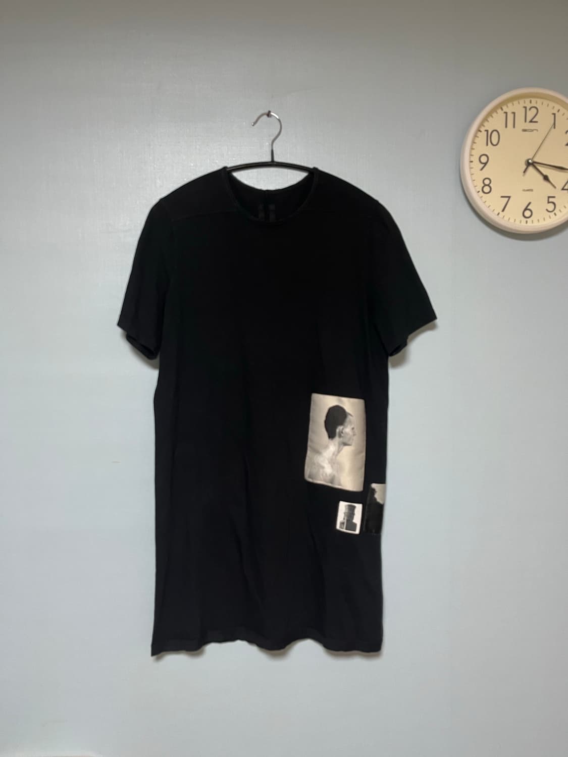 릭오웬스 패치워크 티셔츠 M 상품이미지1