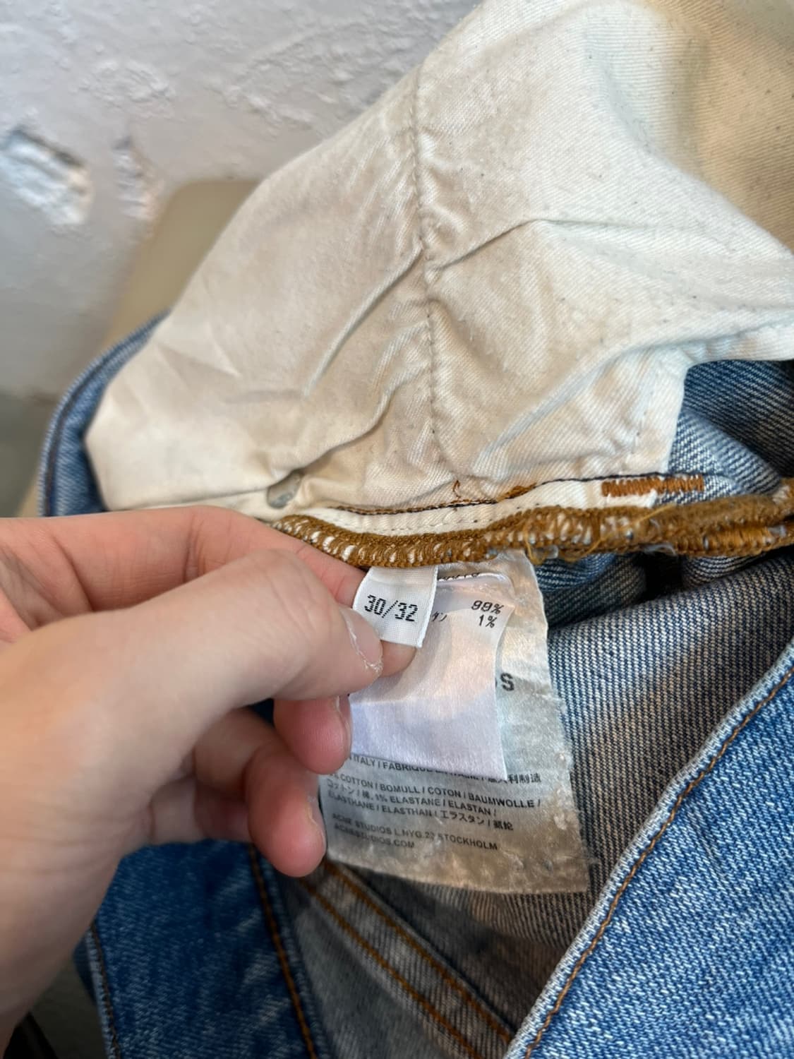 아크네 스튜디오 ace carter 데님팬츠 상품이미지6